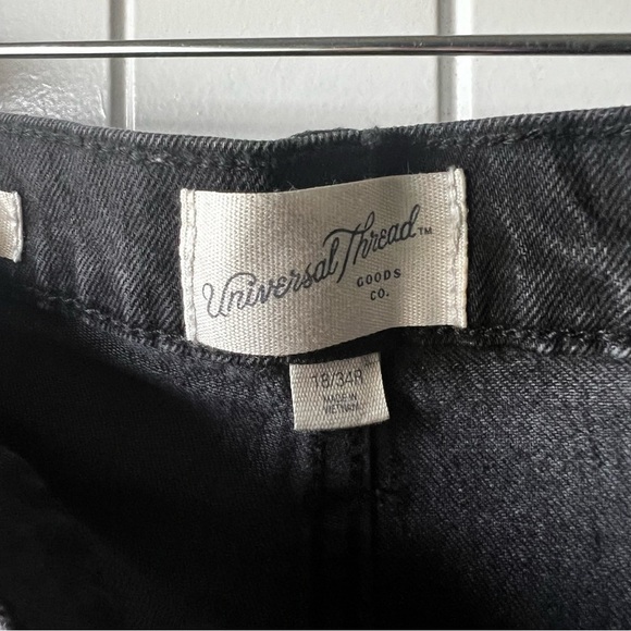 Universal Thread New Black Vintage Straight Leg Jeans 18 - Picture 4 of 7